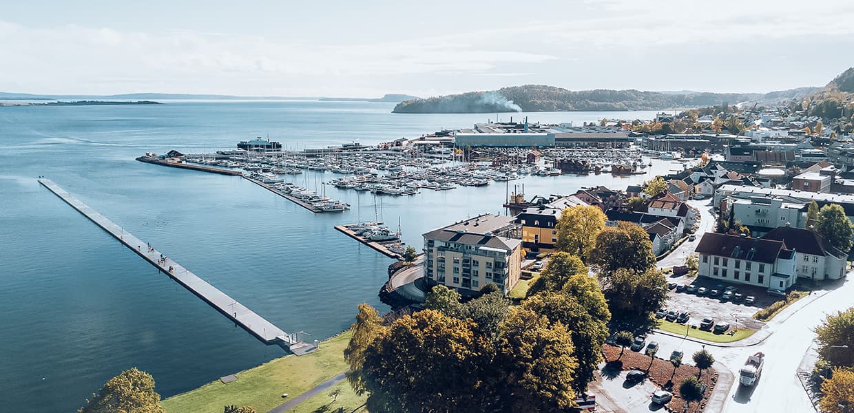 Utsikt over Holmestrand